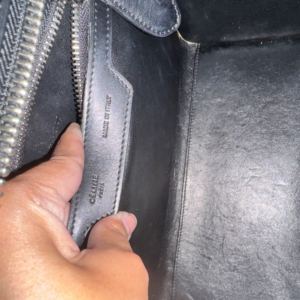 Authentic Celine Black and Tan Luggage Bag - Picture 11 of 14